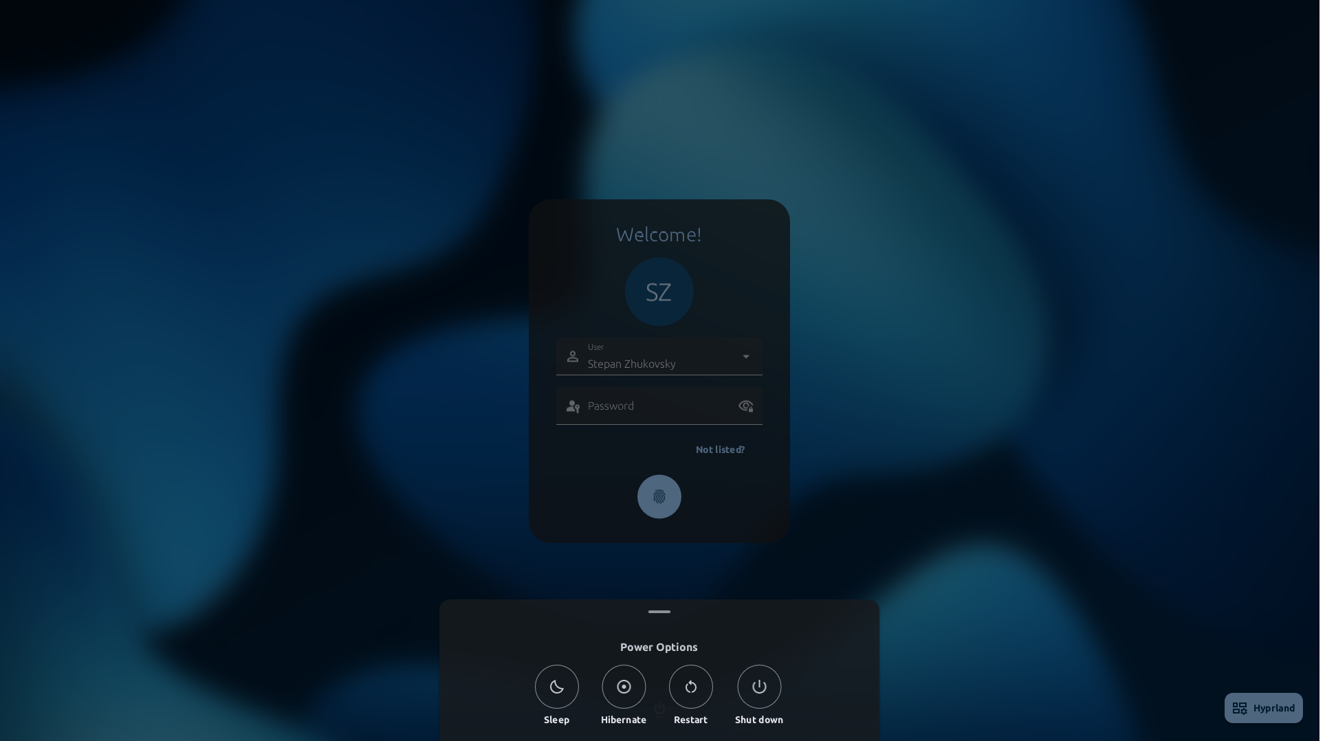 Power Menu